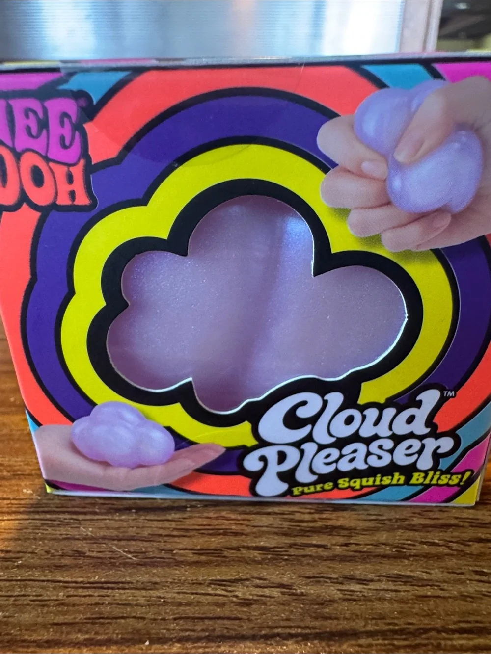 NeeDoh Cloud Pleaser Soft Doh Squish Toy - Lavender Purple